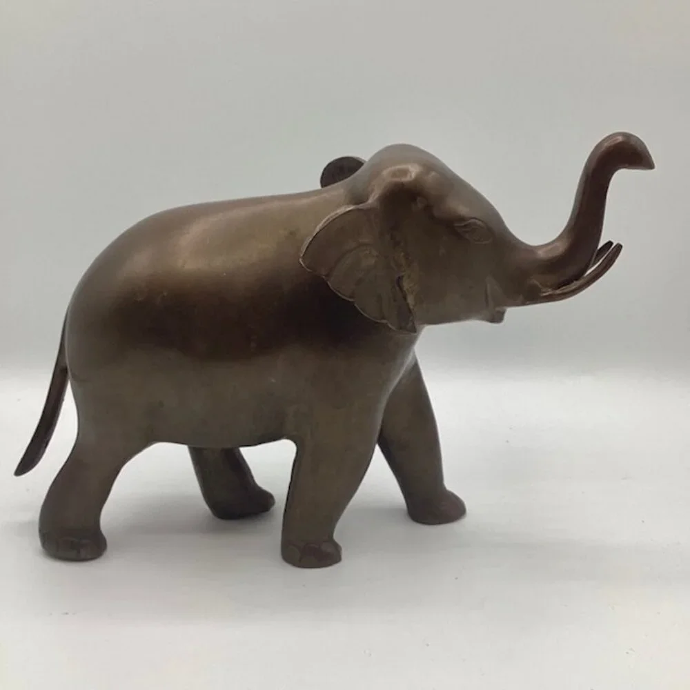 Vintage‎ Brass Elephant 6.5